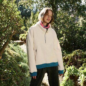 NWOT FP Movement Free People Over the Rainbow Fleece size XS